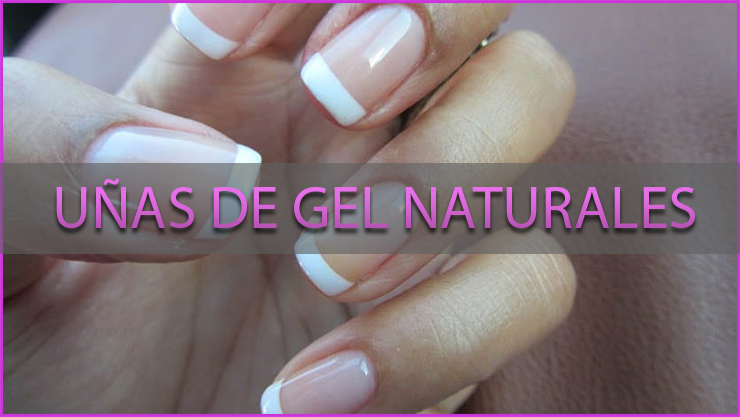 Uñas de gel naturales